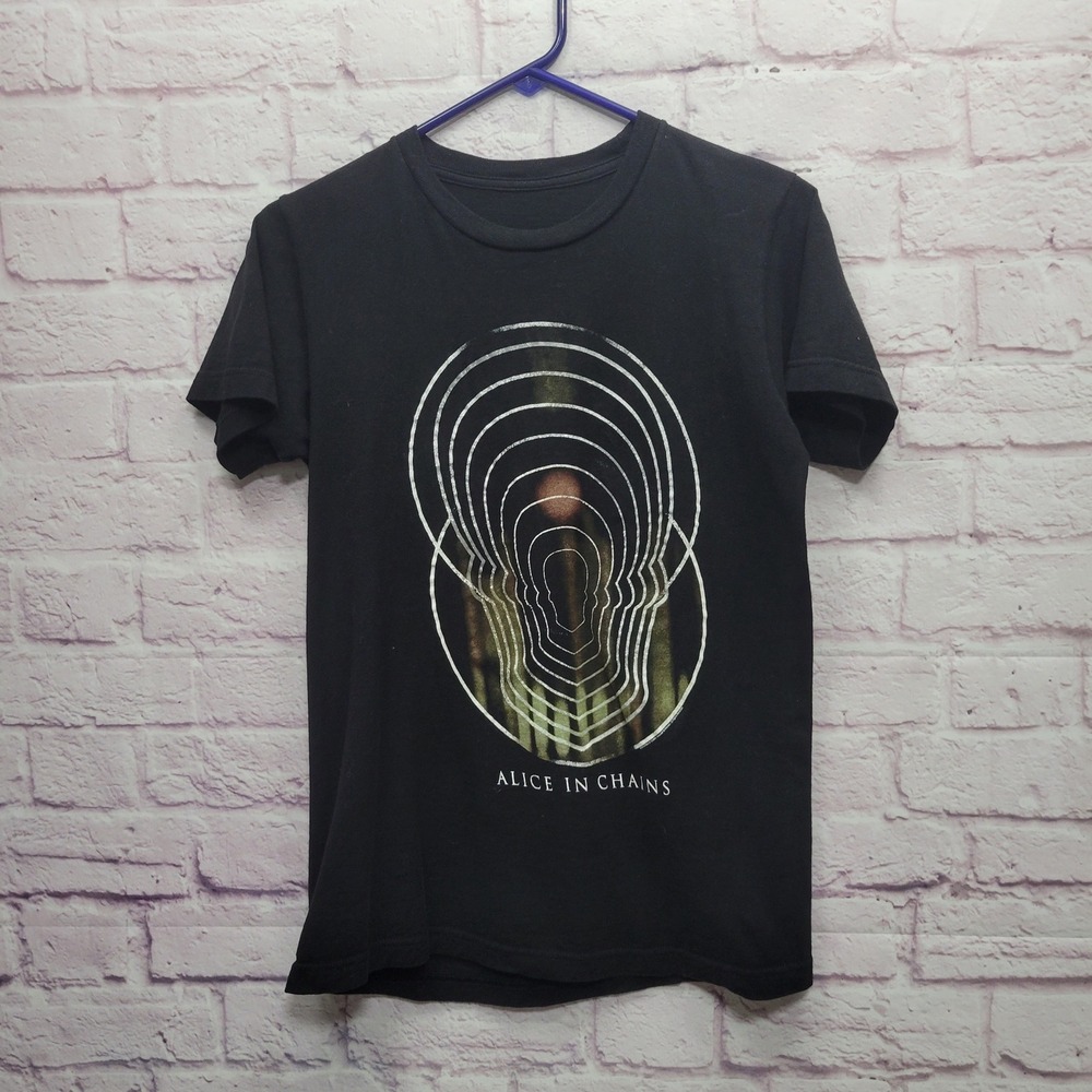 Alice In Chains Lightheaded 2014 Concert Tour Tshirt S Graphic Goth Rock Grunge